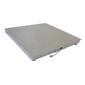 Plataforma de Pesaje de Bajo Perfil Construida en Acero Inoxidable Diferentes Capacidades y Dimensiones