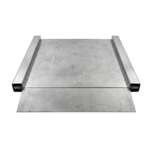 Plataforma de Pesaje de Ultra Bajo Perfil en Acero Inoxidable Area de Pesaje de 120 cm x 120 cm hasta 2000 Kg de Capacidad